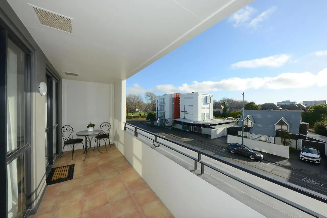 **** Lägenhetshotell West Fitzroy Apartments Christchurch Nya Zeeland